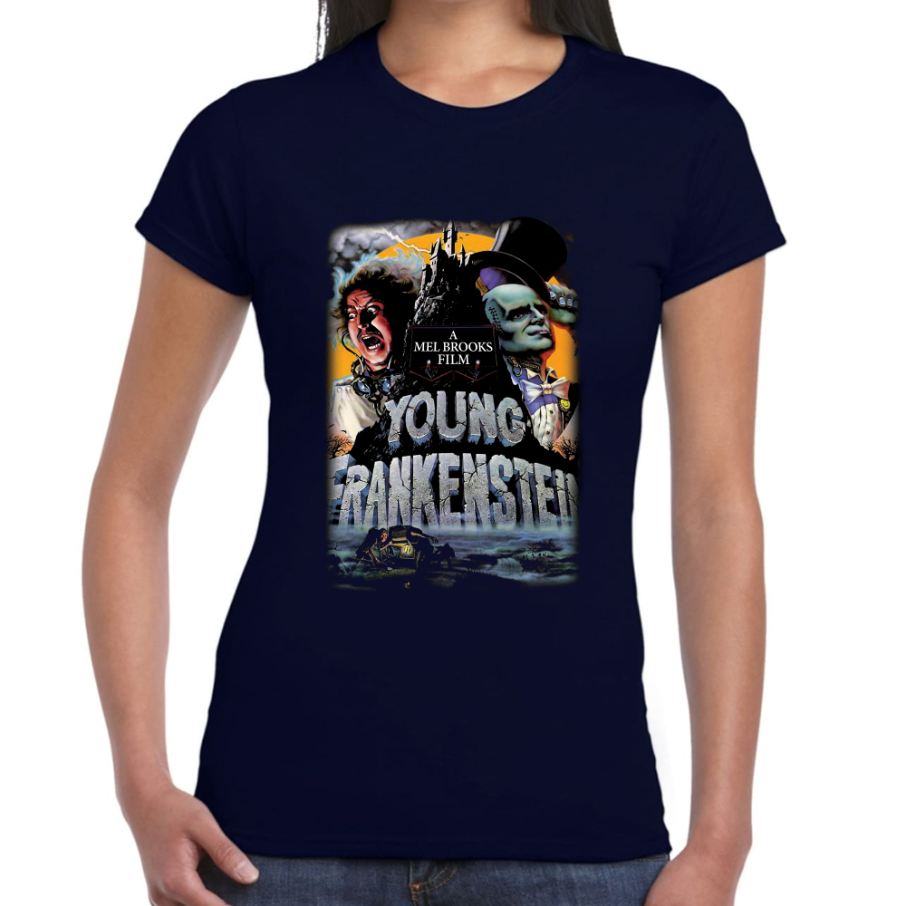 Playera Young Frankenstein 1974 Algodón Premium #641