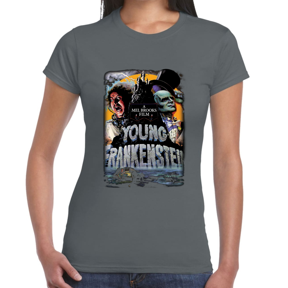 Playera Young Frankenstein 1974 Algodón Premium #641