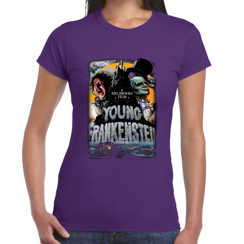 Playera Young Frankenstein 1974 Algodón Premium #641