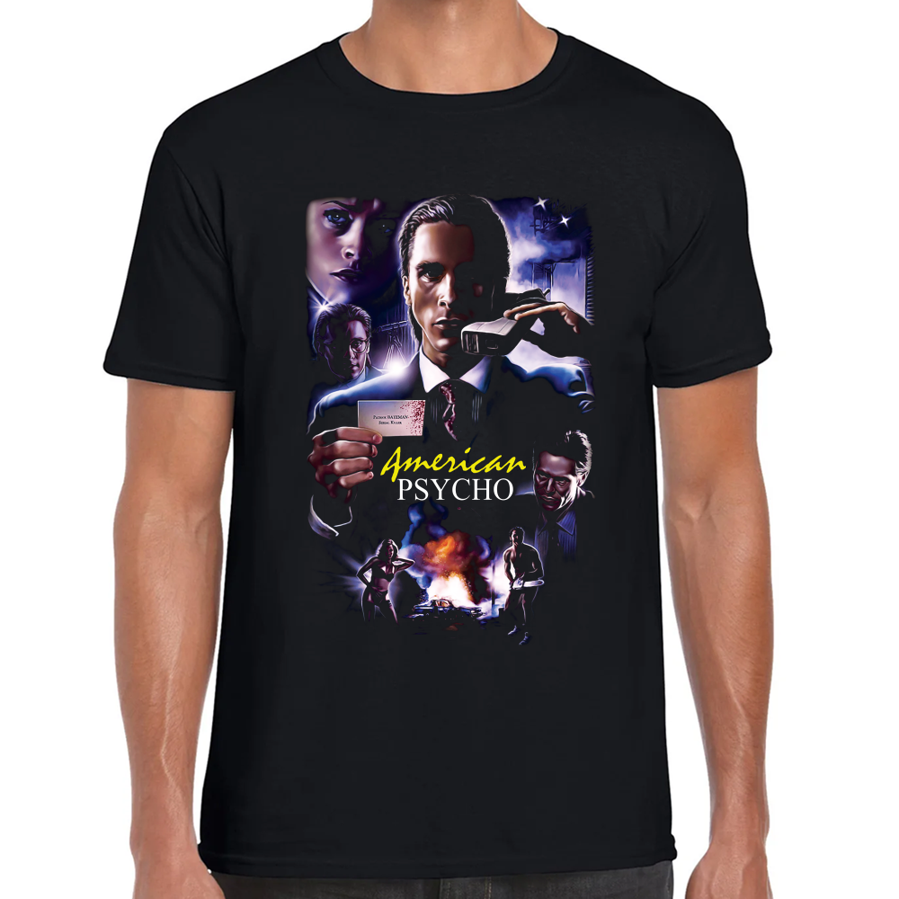 Playera American Psycho Algodón Premium #643