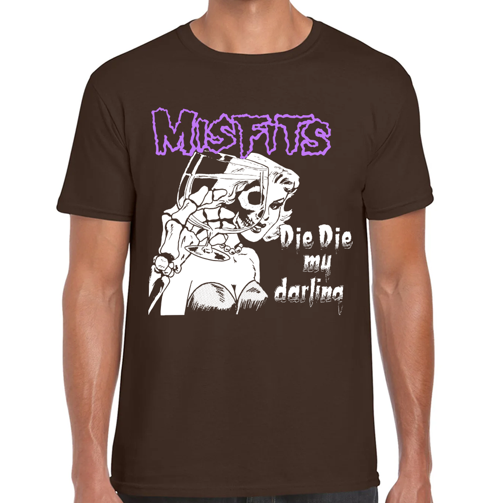 Playera Misfits Die, Die My Darling Algodón Premium #647