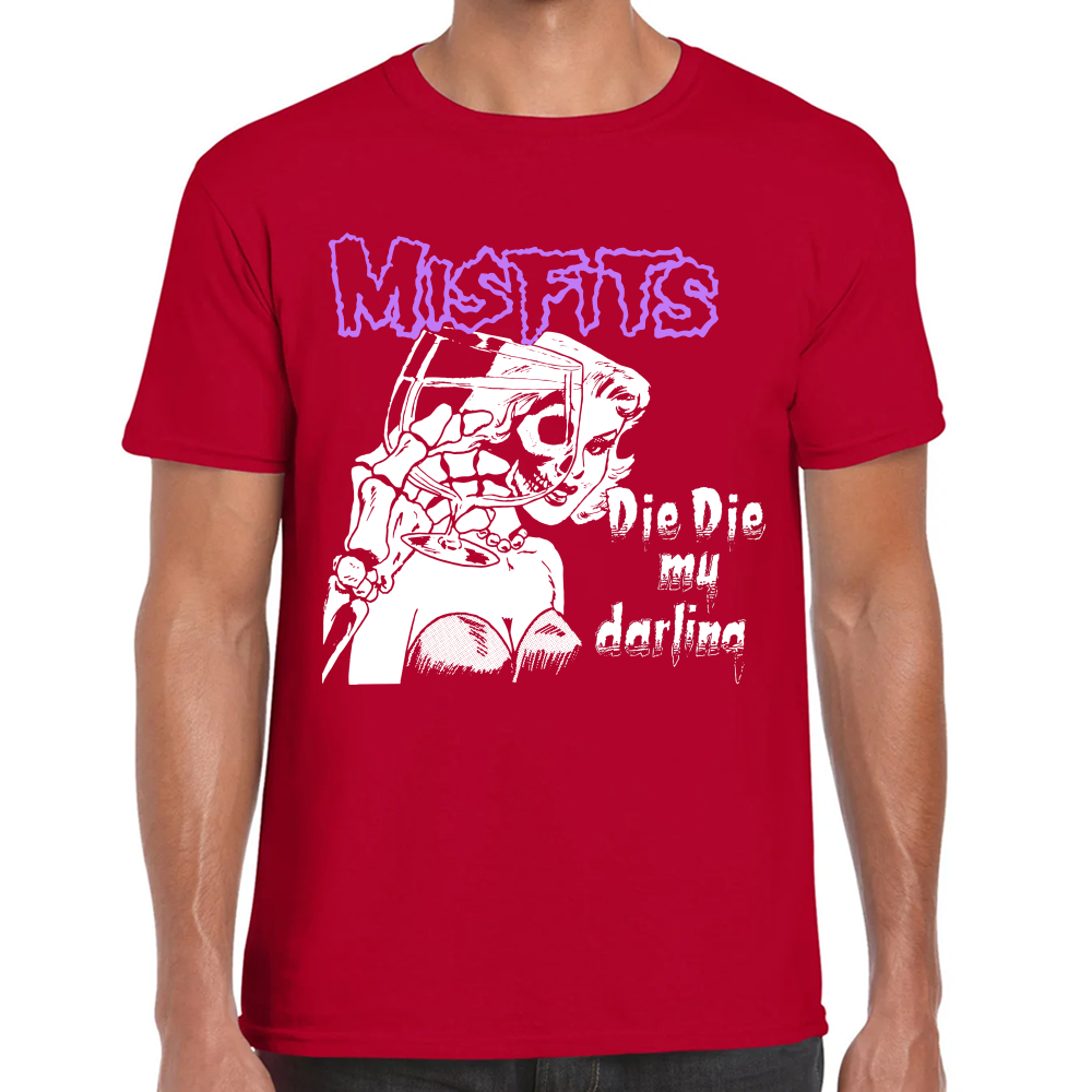 Playera Misfits Die, Die My Darling Algodón Premium #647