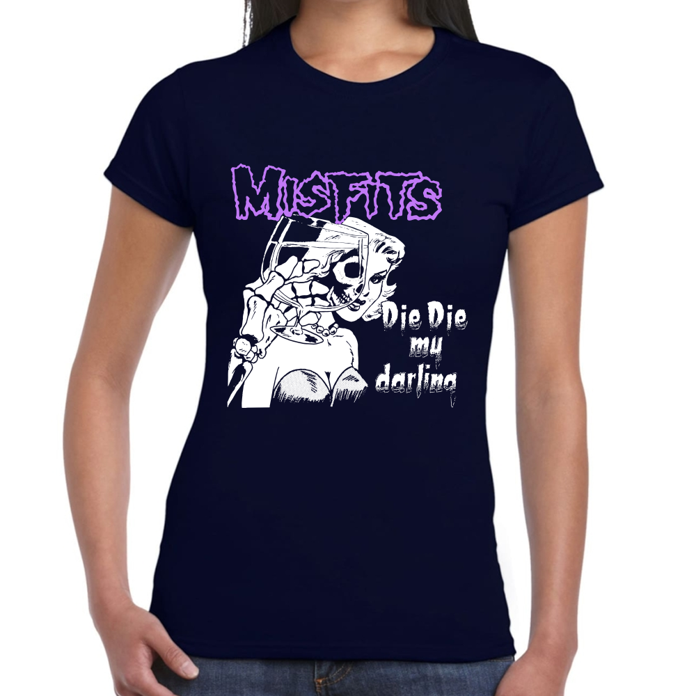 Playera Misfits Die, Die My Darling Algodón Premium #647