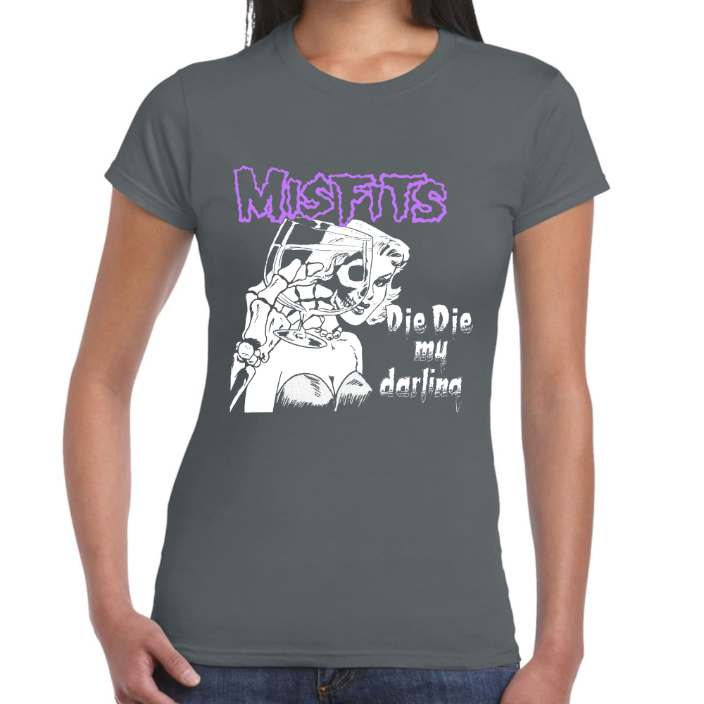 Playera Misfits Die, Die My Darling Algodón Premium #647