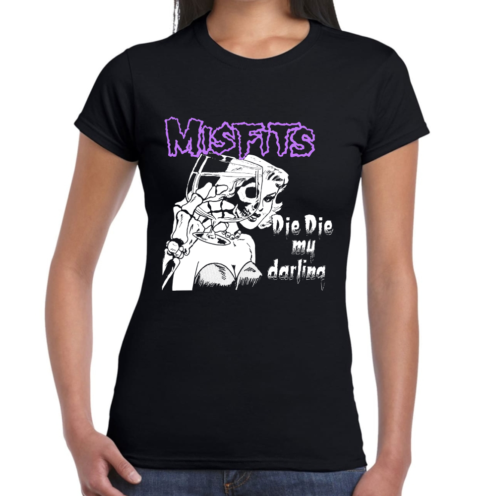 Playera Misfits Die, Die My Darling Algodón Premium #647