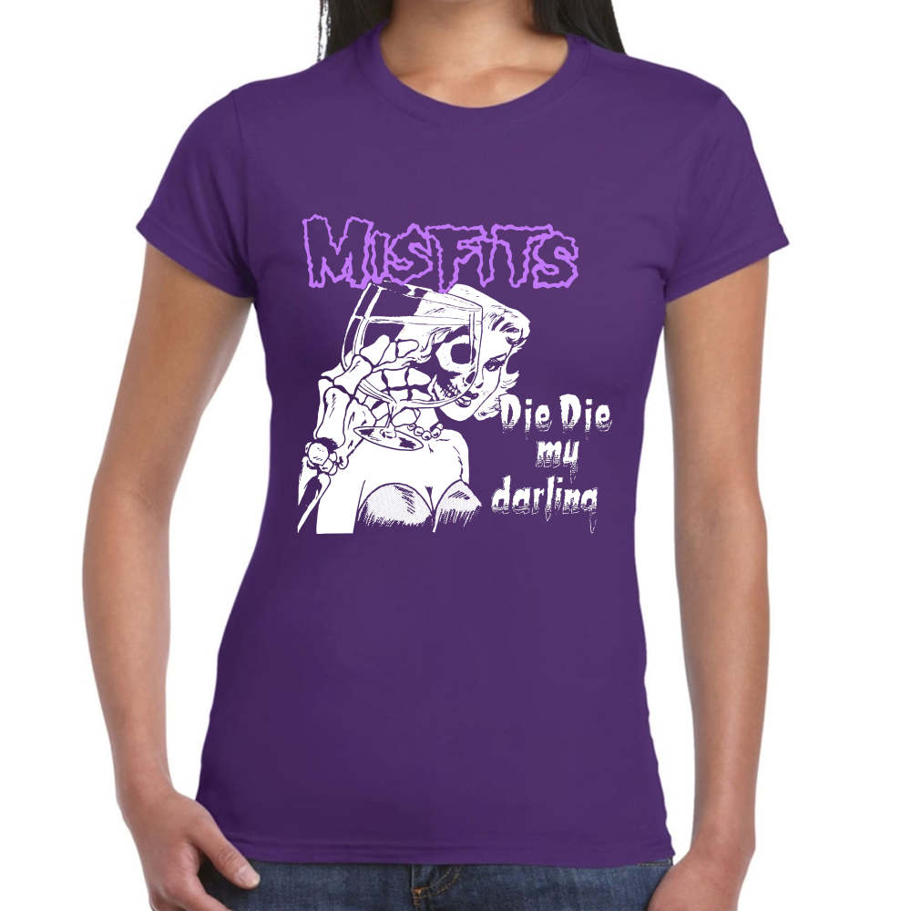 Playera Misfits Die, Die My Darling Algodón Premium #647