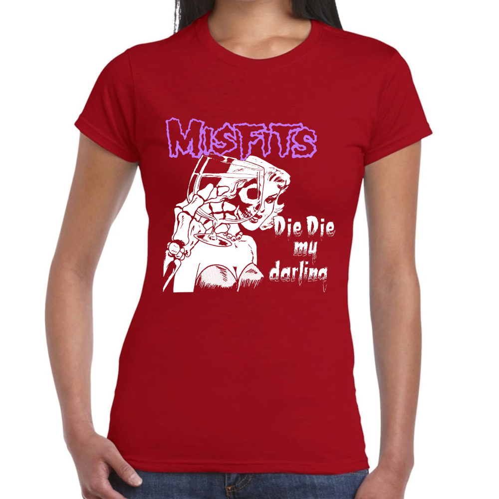 Playera Misfits Die, Die My Darling Algodón Premium #647