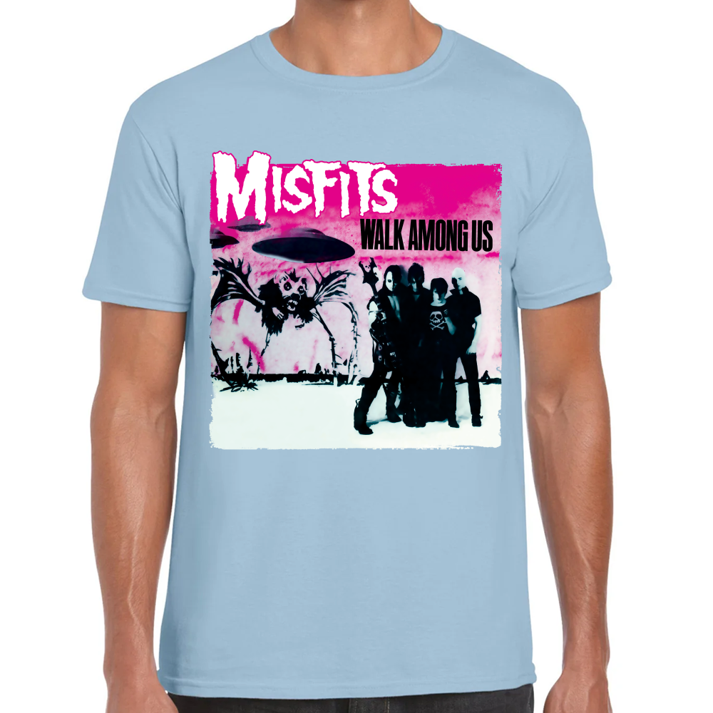 Playera Misfits Walk Among Us Algodón Premium #650