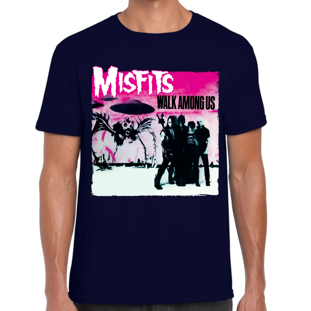 Playera Misfits Walk Among Us Algodón Premium #650