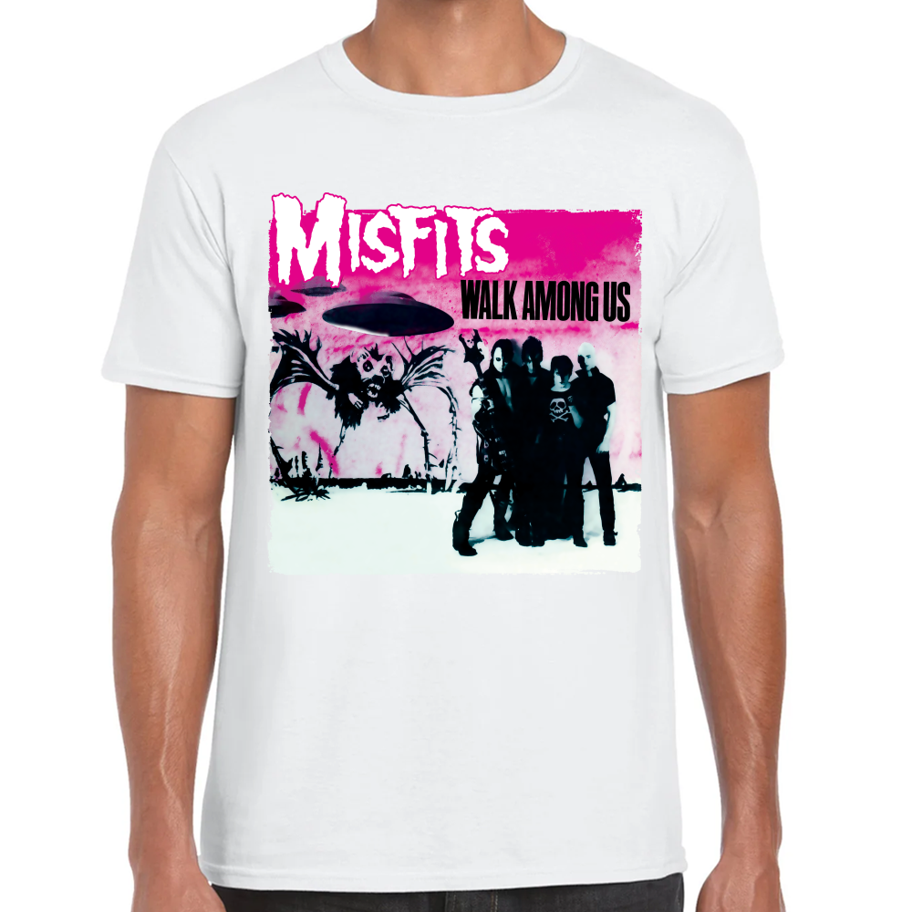 Playera Misfits Walk Among Us Algodón Premium #650