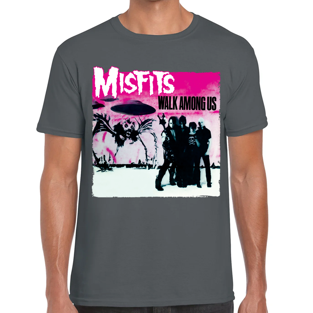 Playera Misfits Walk Among Us Algodón Premium #650