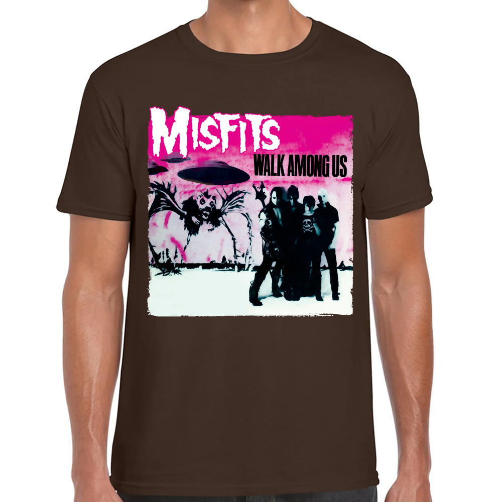 Playera Misfits Walk Among Us Algodón Premium #650