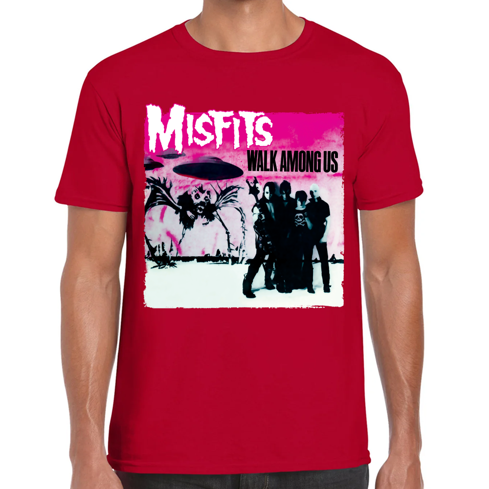 Playera Misfits Walk Among Us Algodón Premium #650