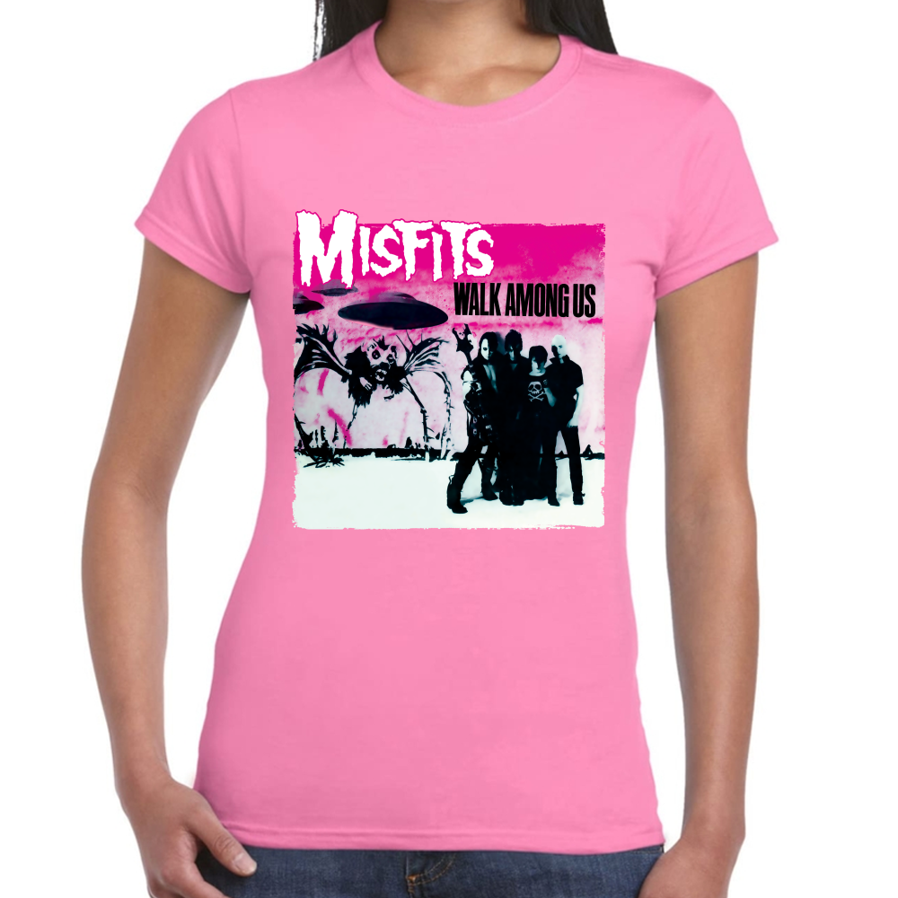 Playera Misfits Walk Among Us Algodón Premium #650