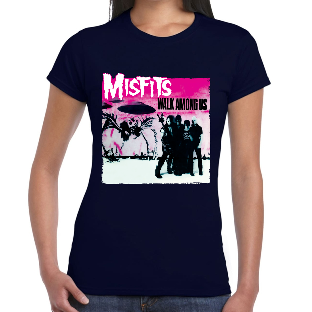 Playera Misfits Walk Among Us Algodón Premium #650