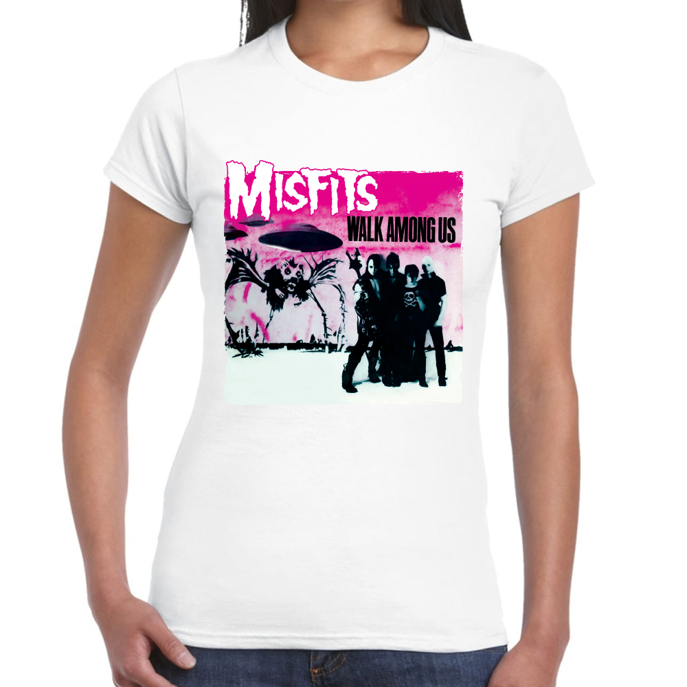 Playera Misfits Walk Among Us Algodón Premium #650