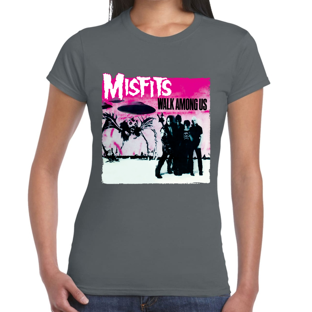 Playera Misfits Walk Among Us Algodón Premium #650