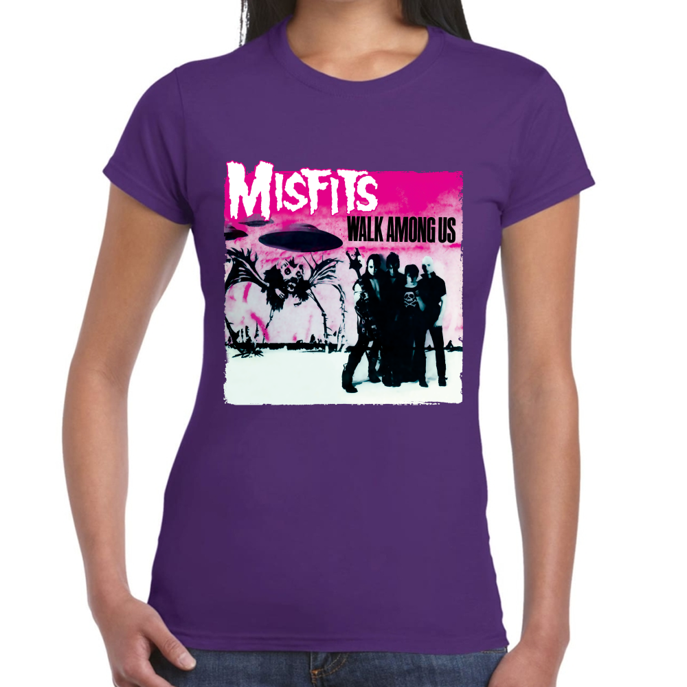Playera Misfits Walk Among Us Algodón Premium #650