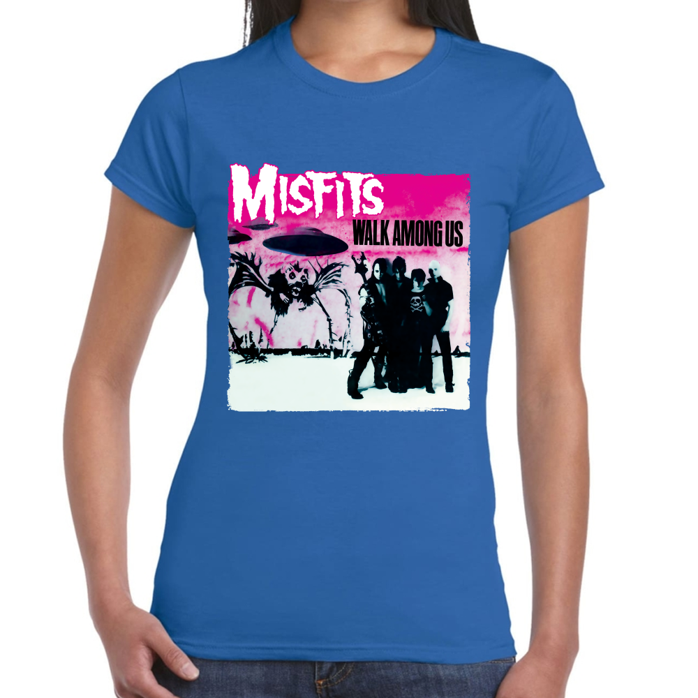 Playera Misfits Walk Among Us Algodón Premium #650