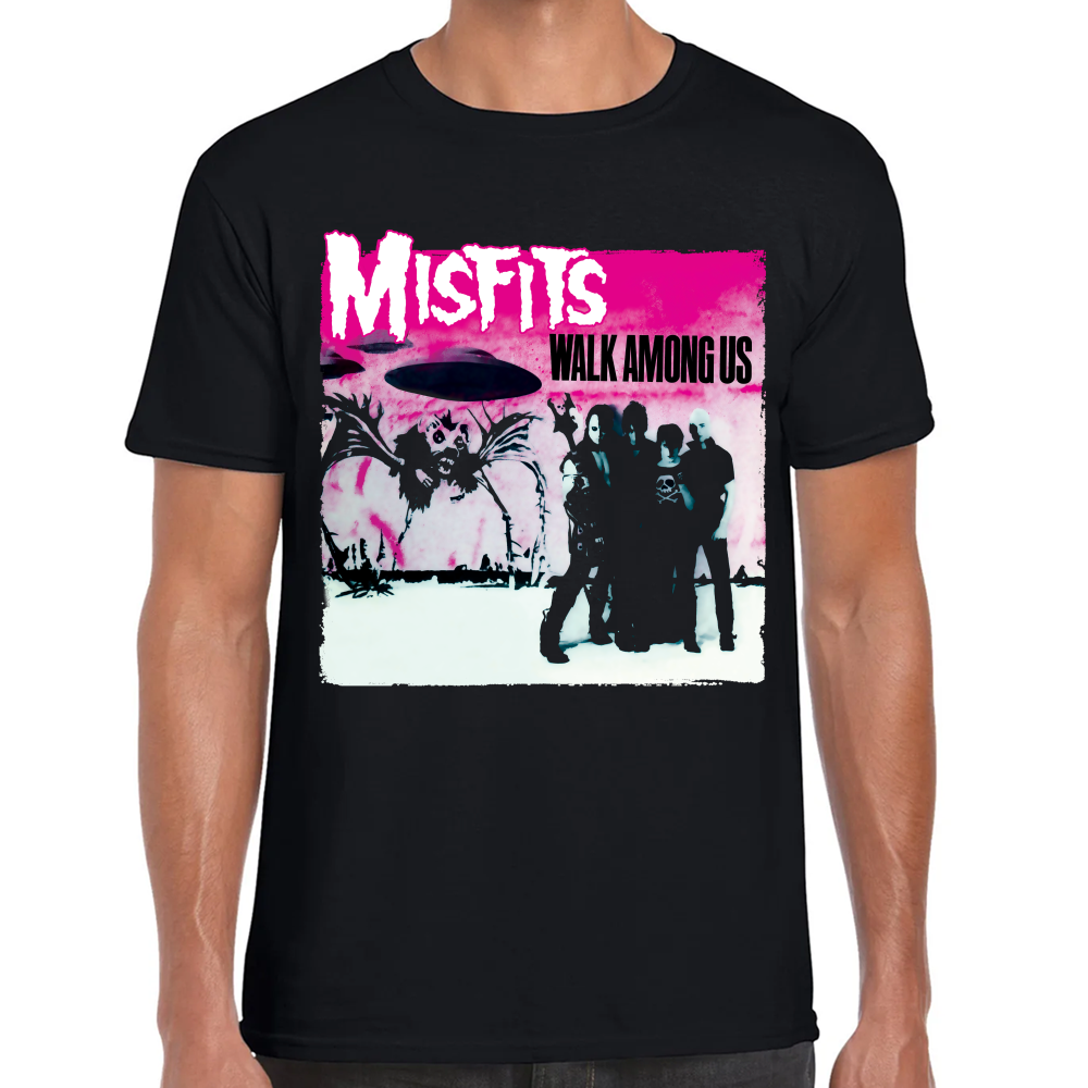 Playera Misfits Walk Among Us Algodón Premium #650