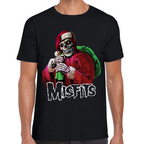 Playera Misfits Xmas at Max's Algodón Premium #652