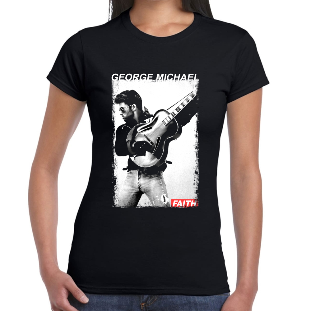 Playera George Michael Algodón Premium #653