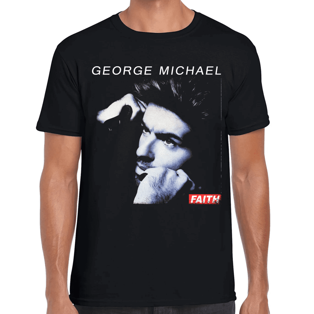 Playera George Michael Algodón Premium #654 Imagen principal del producto