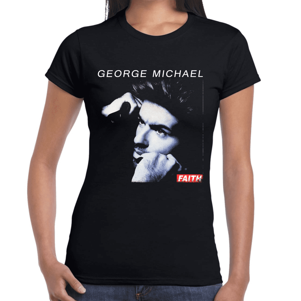Playera George Michael Algodón Premium #654