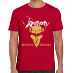 Playera Venom Black Metal Algodón Premium #661
