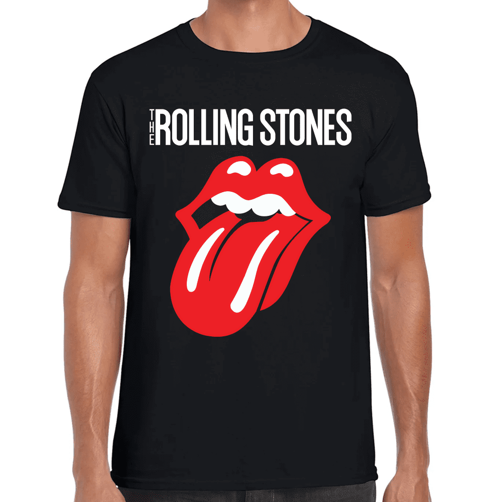 Playera The Rolling Stones Algodón Premium #663