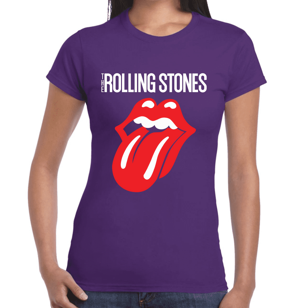 Playera The Rolling Stones Algodón Premium #663