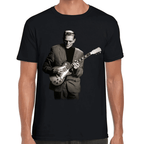 Playera Frankenstein Tocando La Guitarra Algodón Premium #665