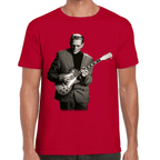 Playera Frankenstein Tocando La Guitarra Algodón Premium #665