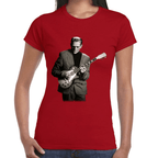 Playera Frankenstein Tocando La Guitarra Algodón Premium #665