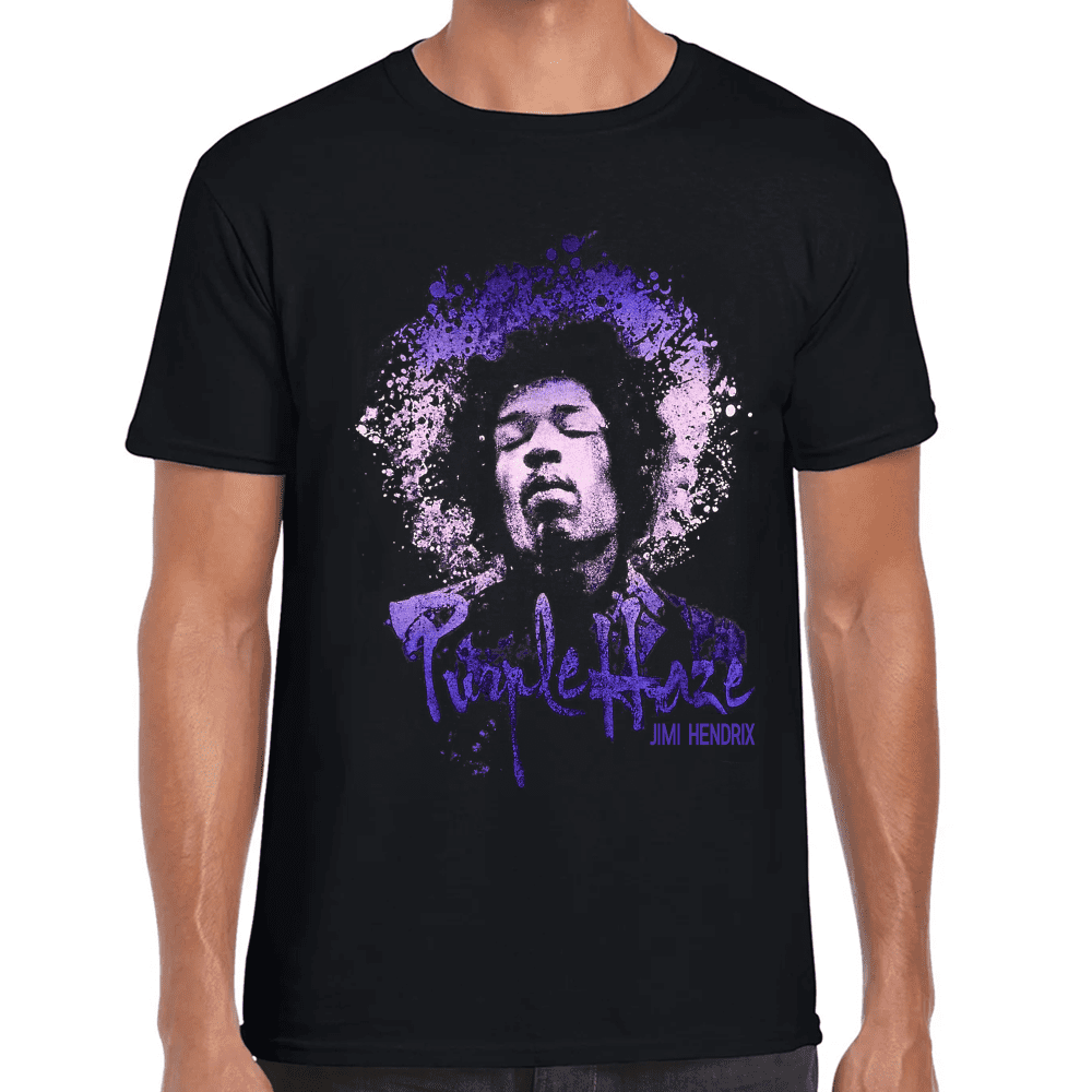 Jimi Hendrix Purple Haze Algodón Premium #668 Imagen principal del producto