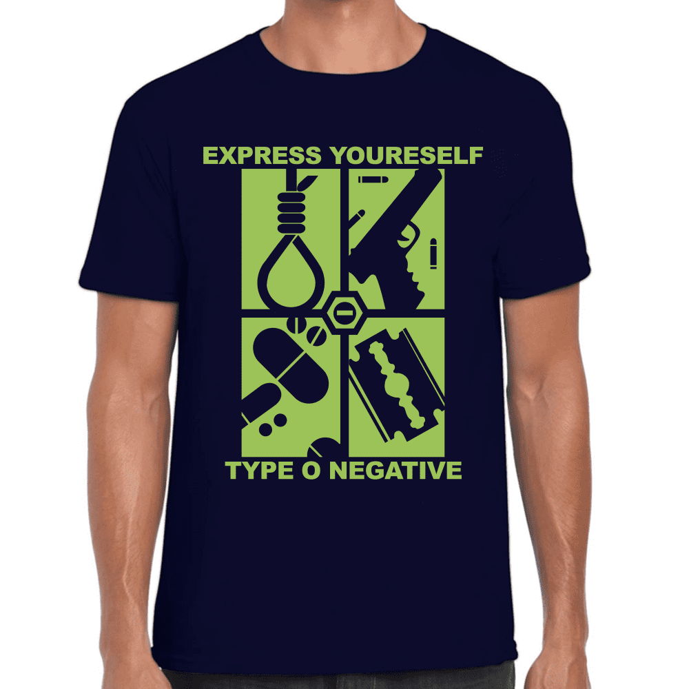 Playera Type O Negative Algodón Premium #669