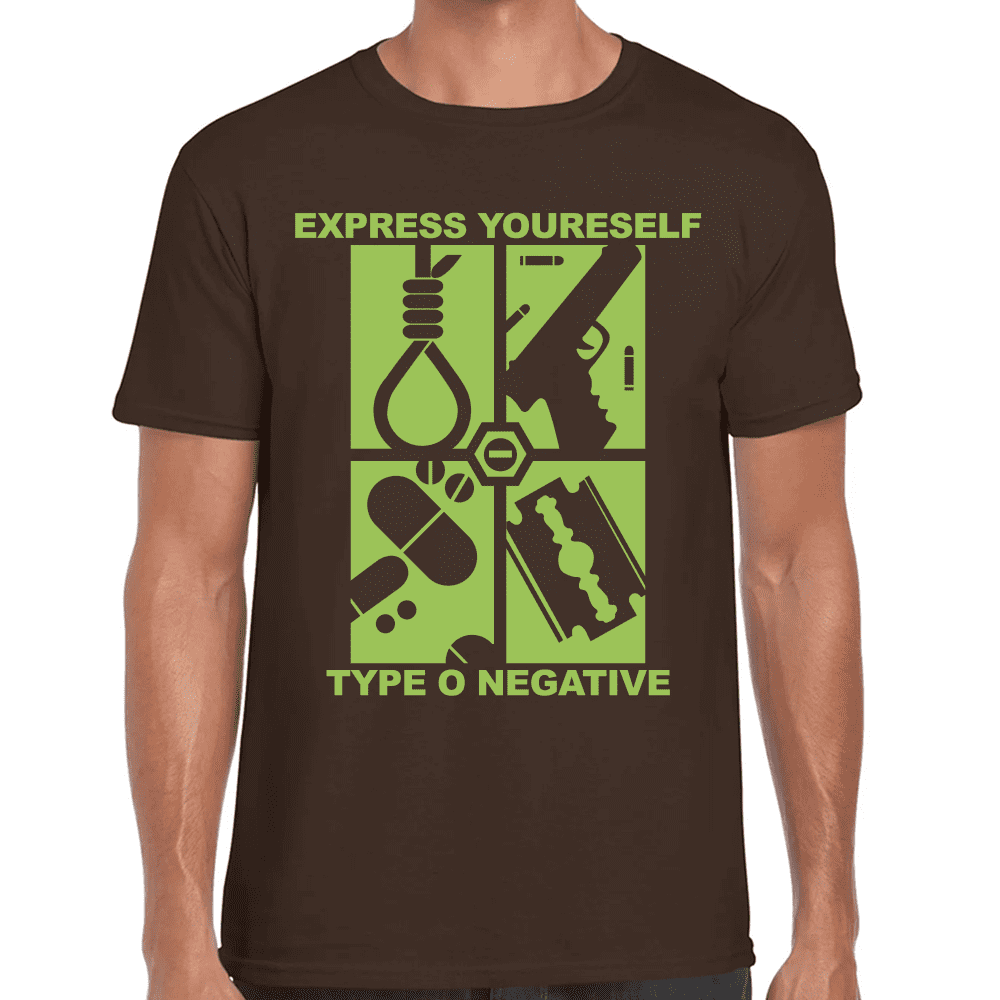 Playera Type O Negative Algodón Premium #669