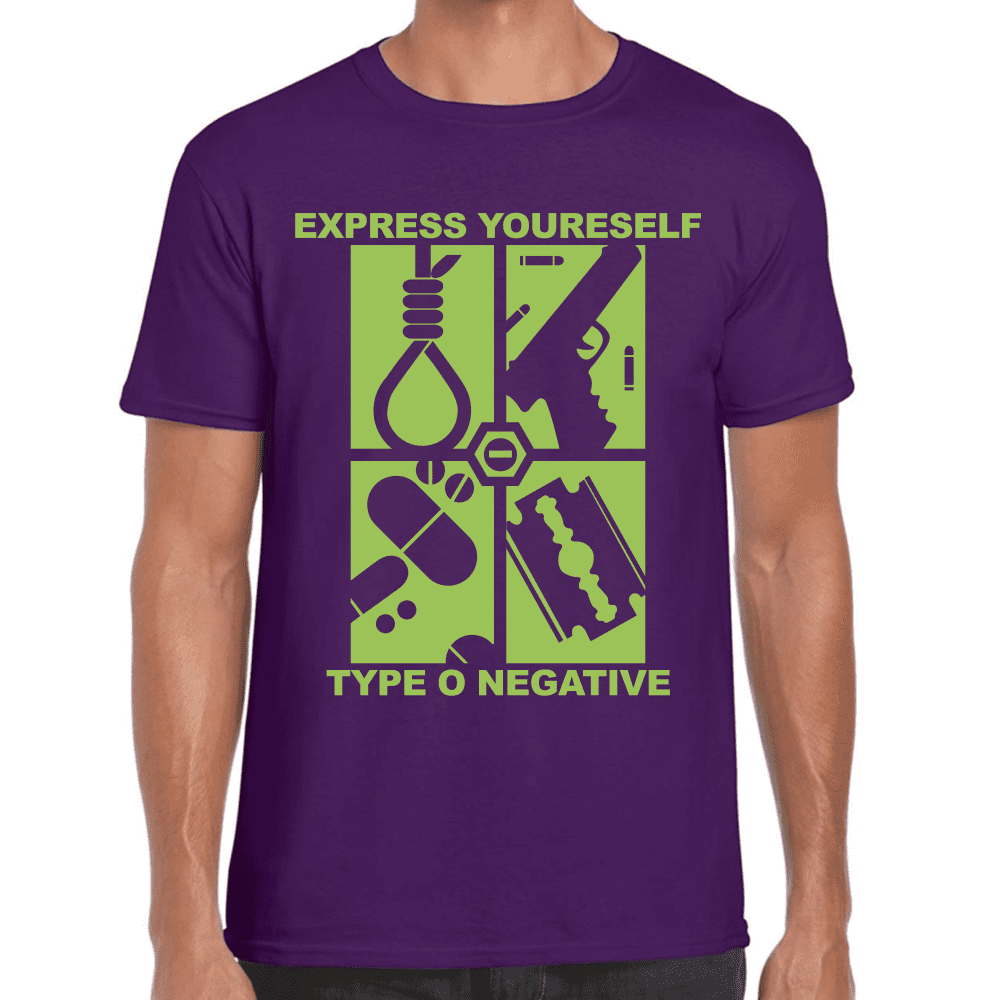 Playera Type O Negative Algodón Premium #669