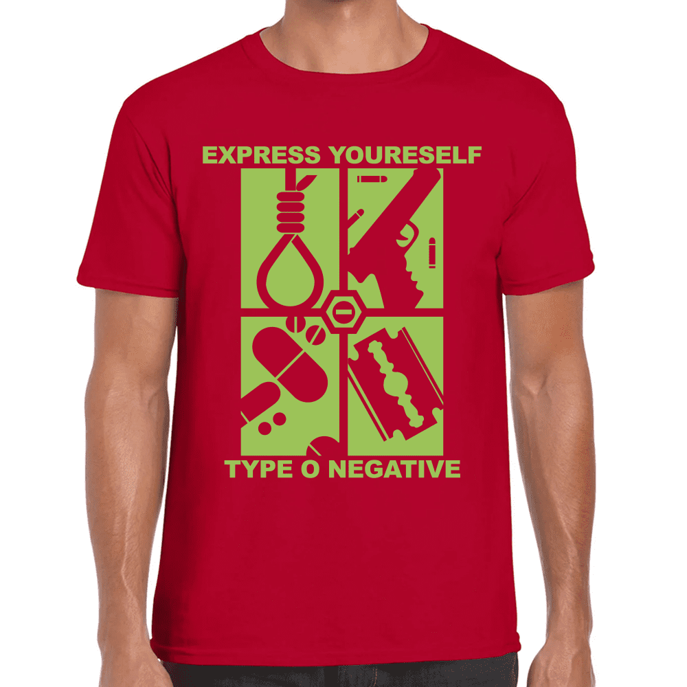 Playera Type O Negative Algodón Premium #669