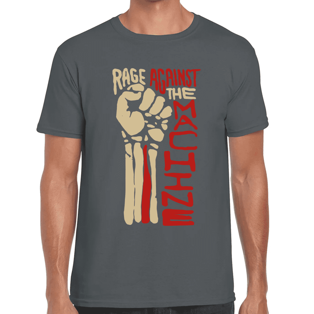 Playera Rage Against the Machine Algodón Premium #672