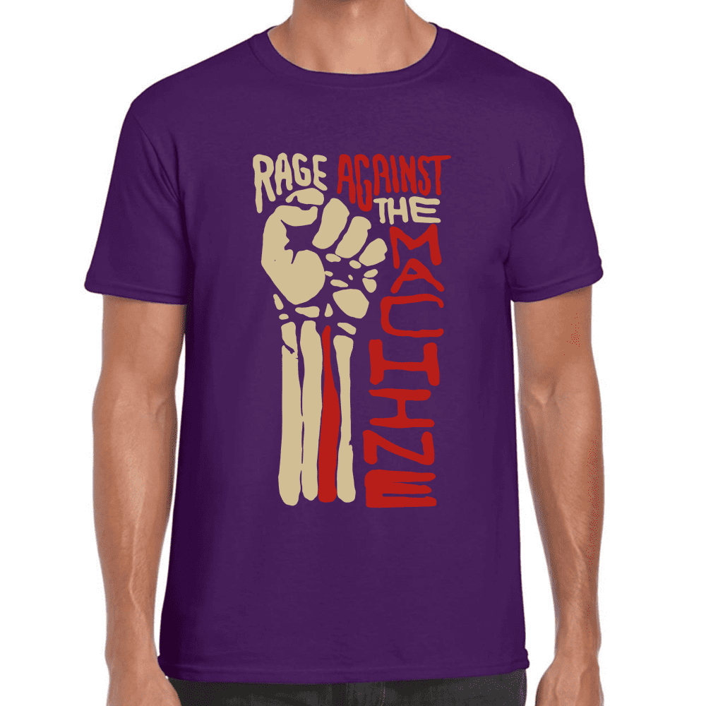 Playera Rage Against the Machine Algodón Premium #672