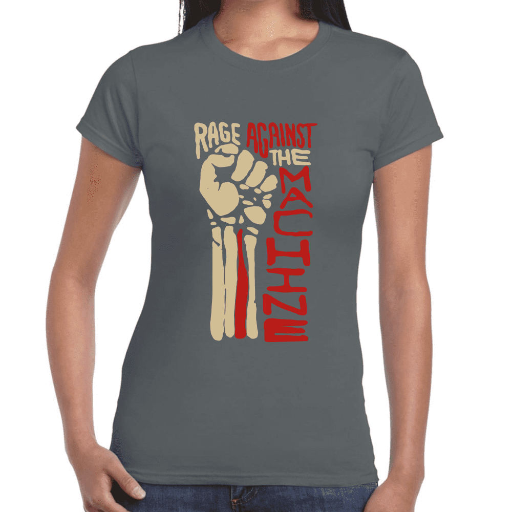 Playera Rage Against the Machine Algodón Premium #672