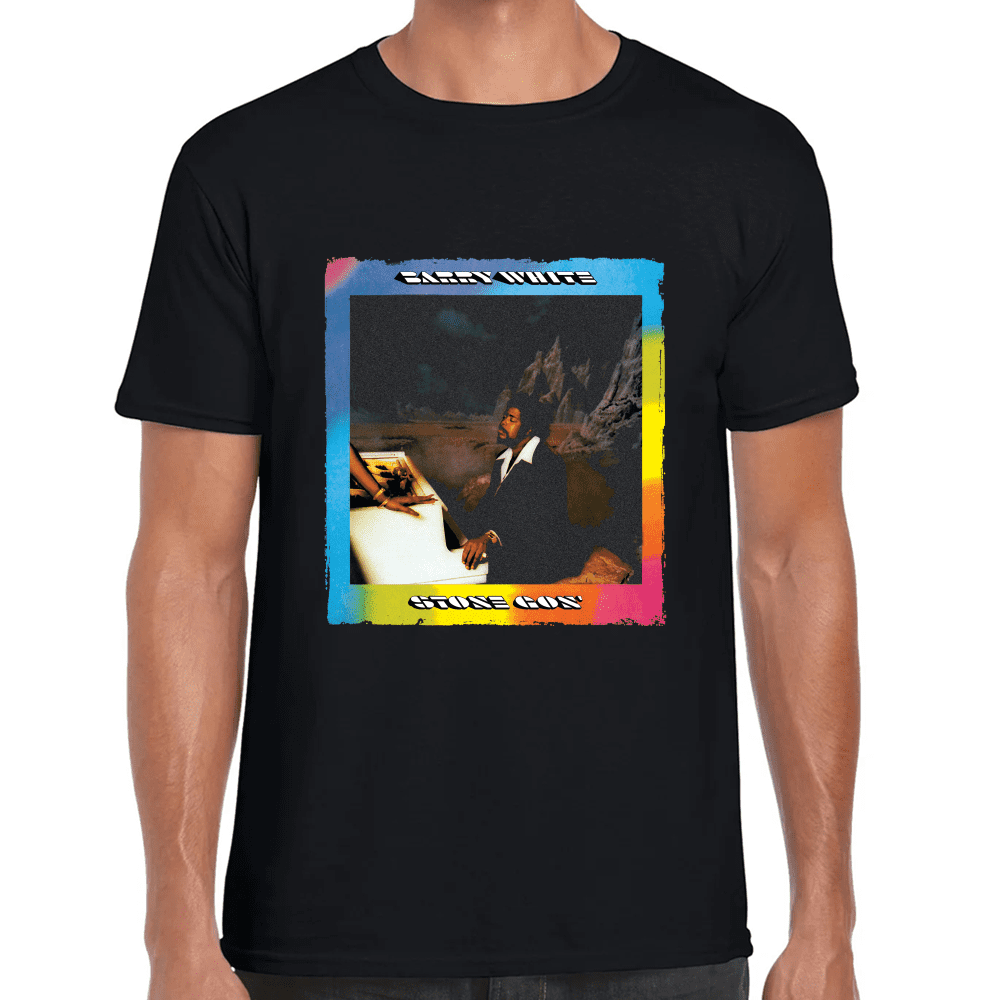 Playera Barry White Stone Gon Algodón Premium #674 Imagen principal del producto