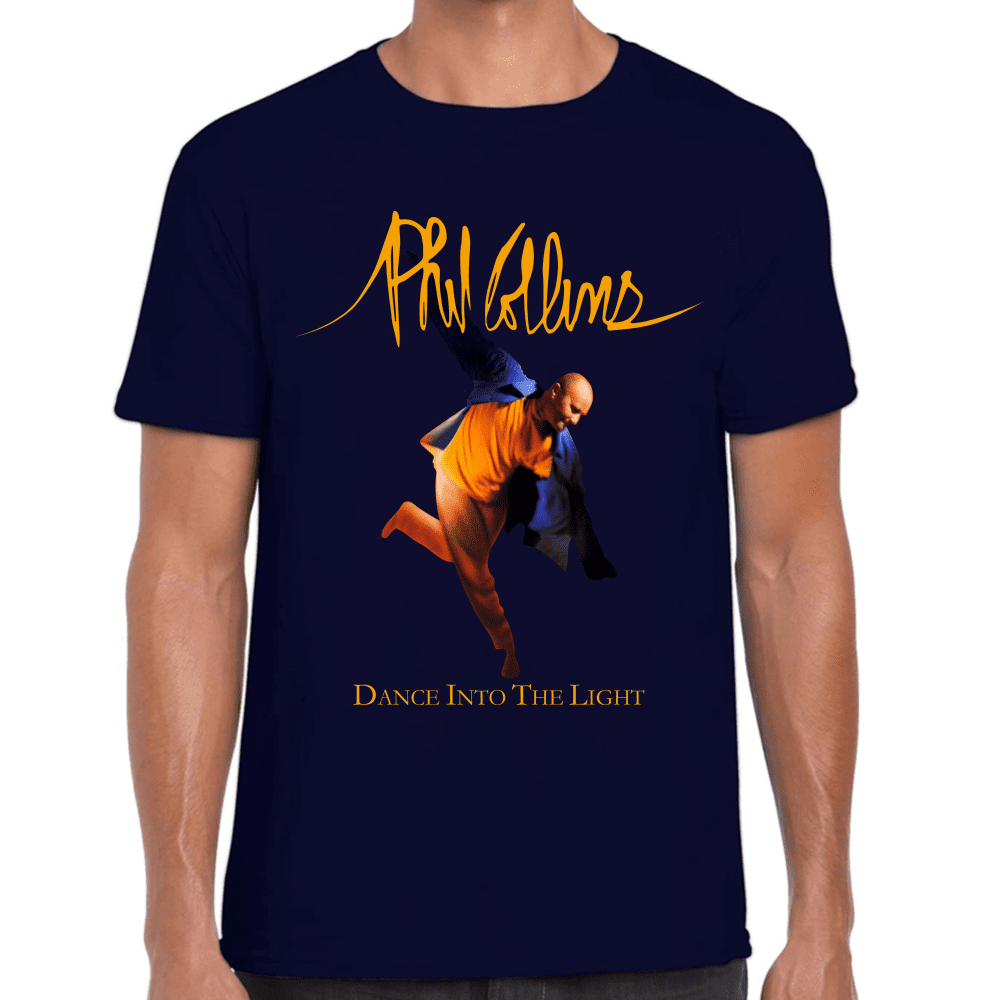 Playera Phil Collins Dance Into the Light Algodón Premium #679