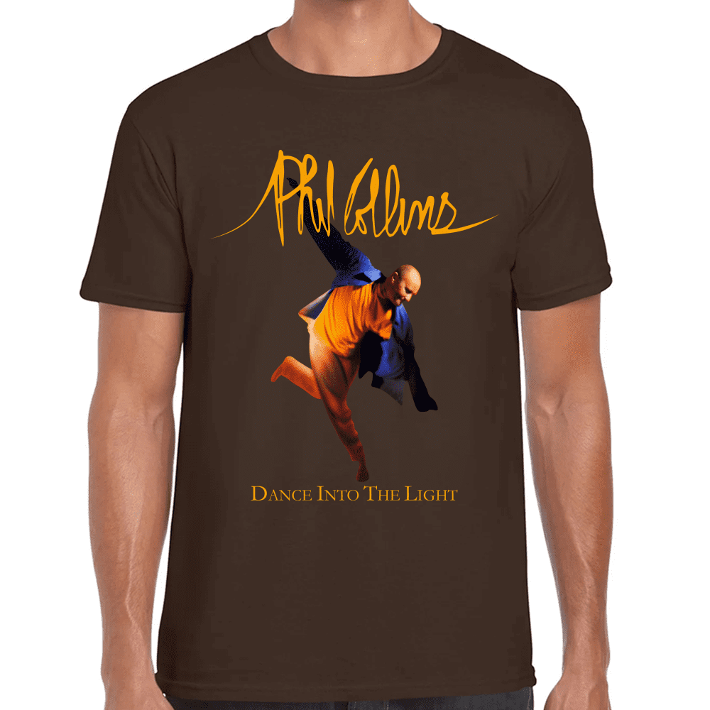 Playera Phil Collins Dance Into the Light Algodón Premium #679