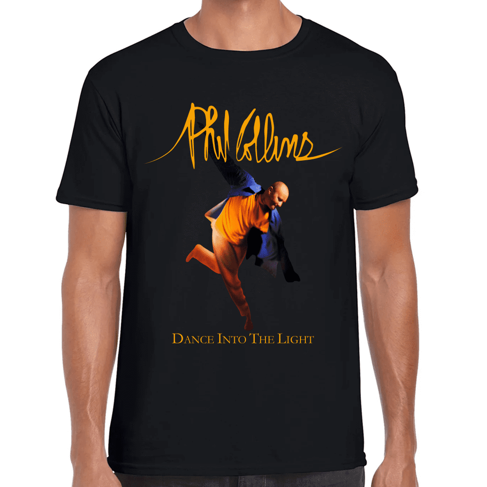 Playera Phil Collins Dance Into the Light Algodón Premium #679 Imagen principal del producto