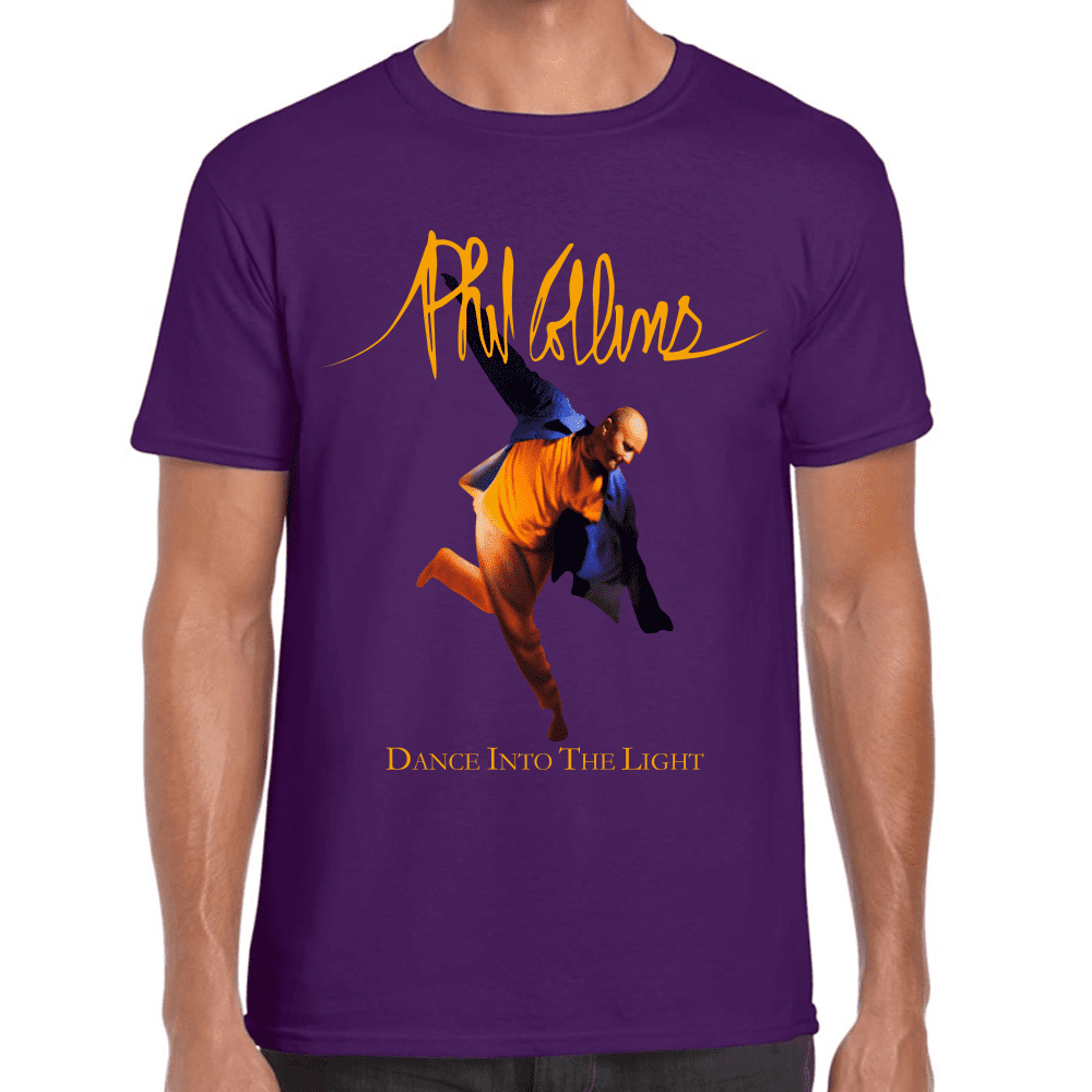 Playera Phil Collins Dance Into the Light Algodón Premium #679