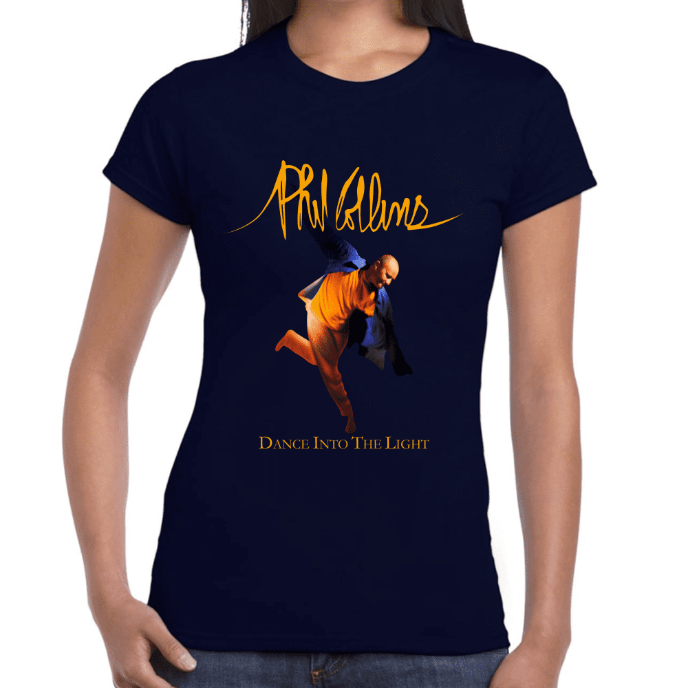Playera Phil Collins Dance Into the Light Algodón Premium #679