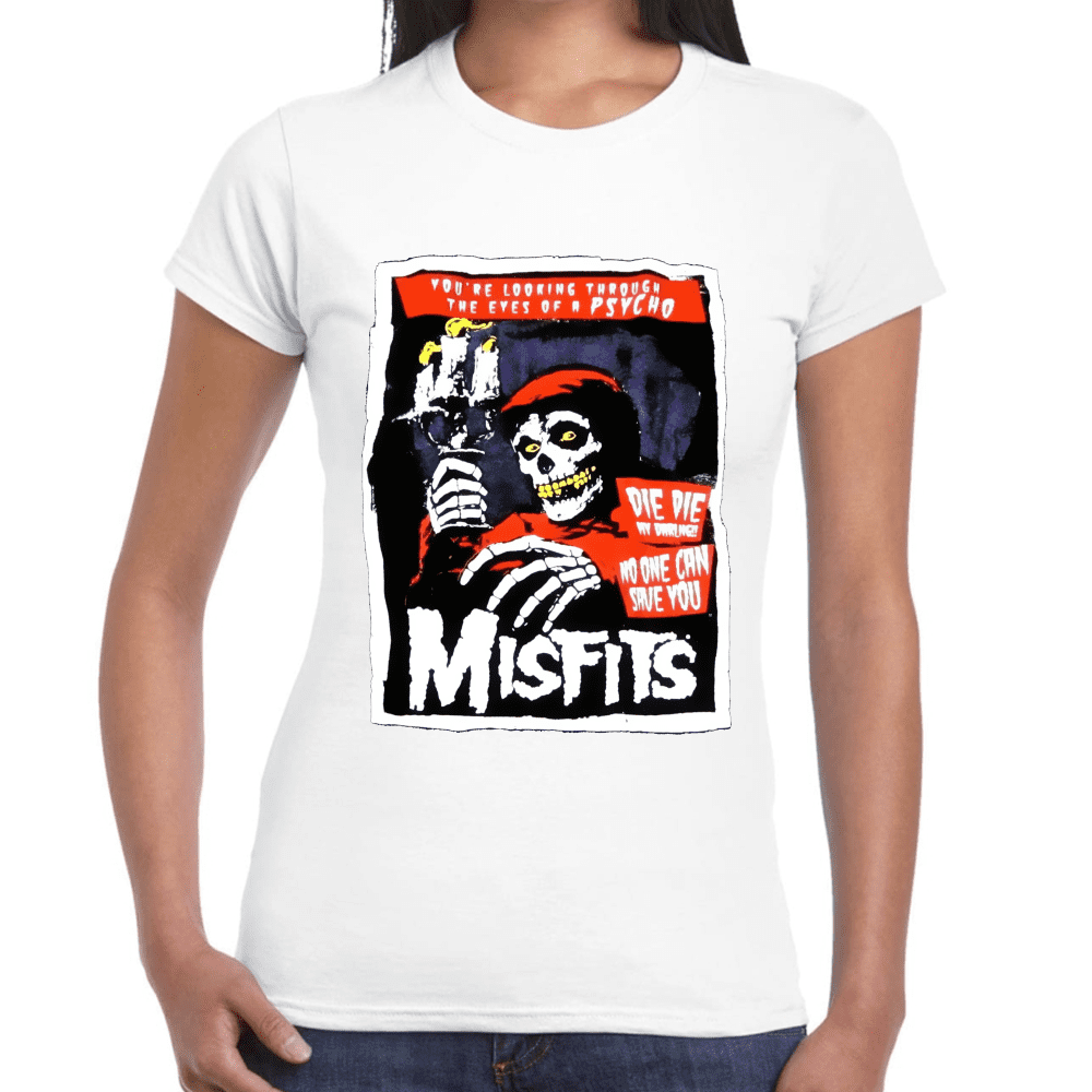 Playera Misfits Algodón Premium #680