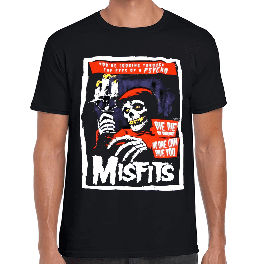 Playera Misfits Algodón Premium #680 Imagen principal del producto